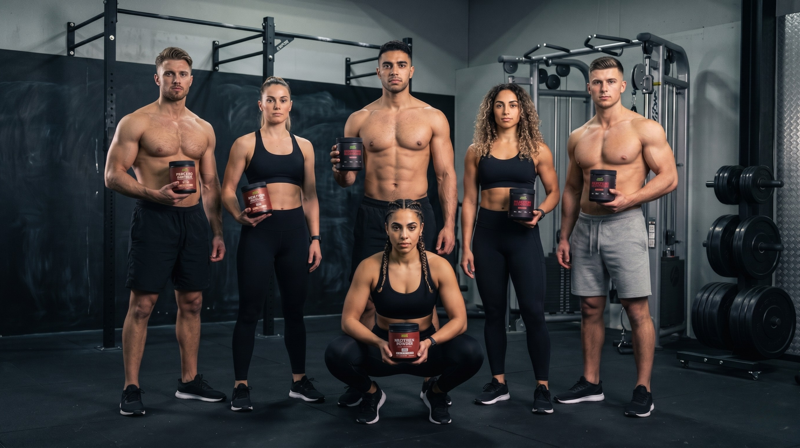 Babo Nutrition gym achtergrond